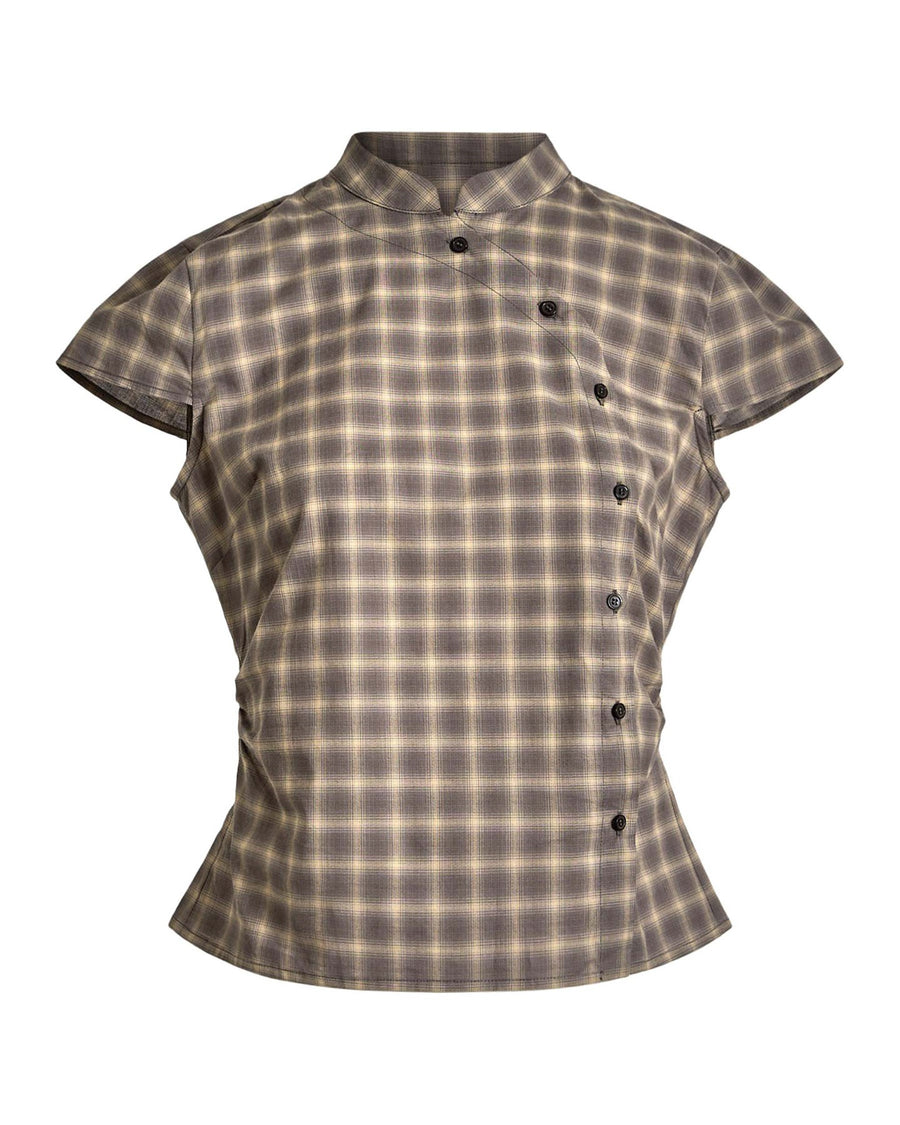 Kallis checked Blouse