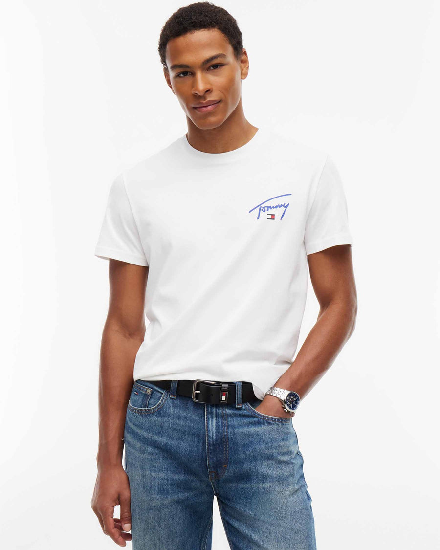 TJM SLIM SIGNATURE CHEST TEE