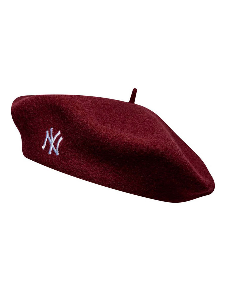 WOOL SCRIPT BERET