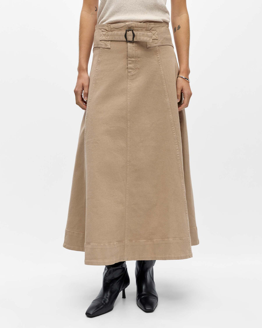 OBJSINA HW LONG A-SHAPE SKIRT