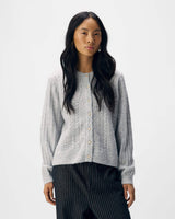OBJFLORA LS KNIT CARDIGAN