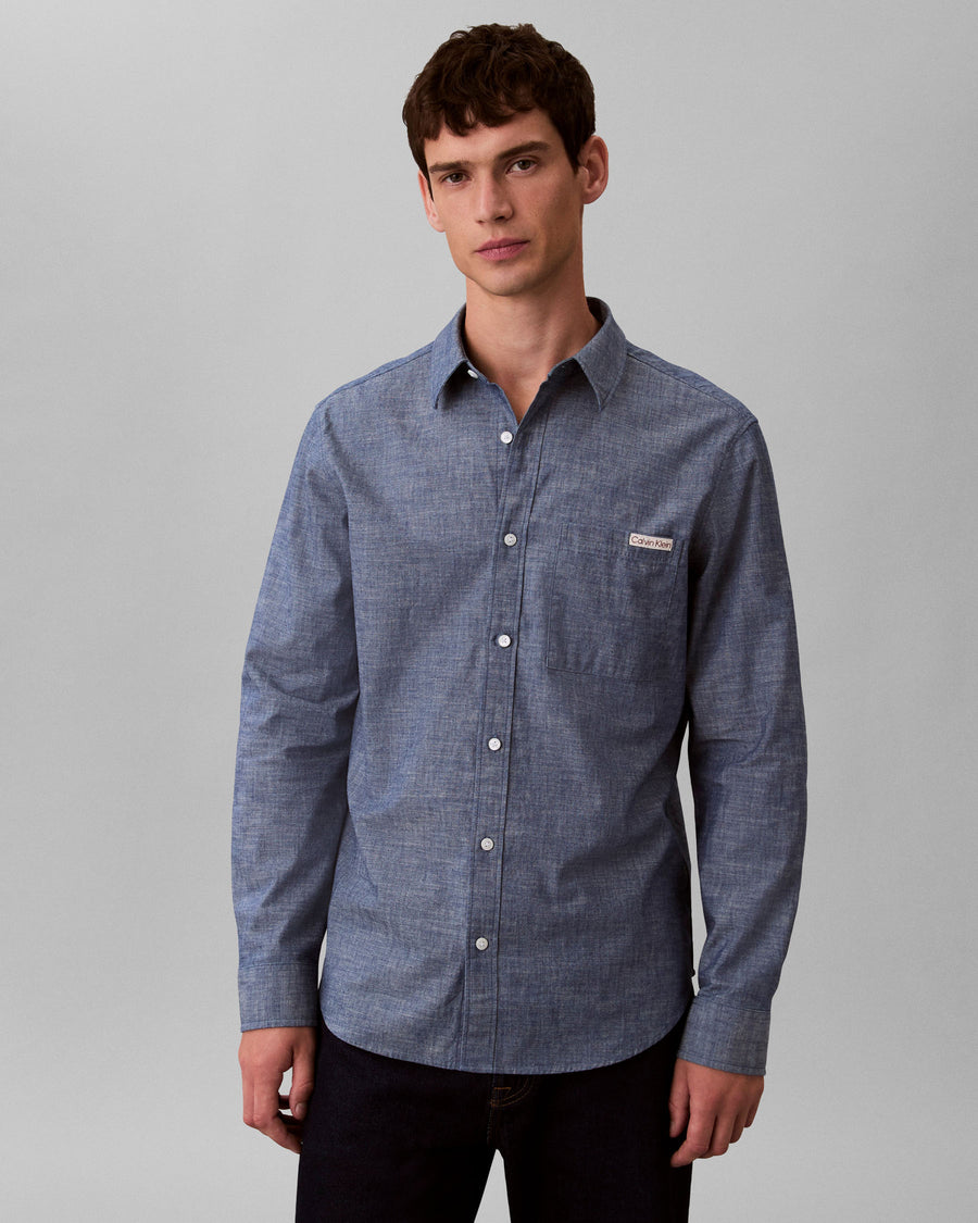 LS CHAMBRAY SHIRT