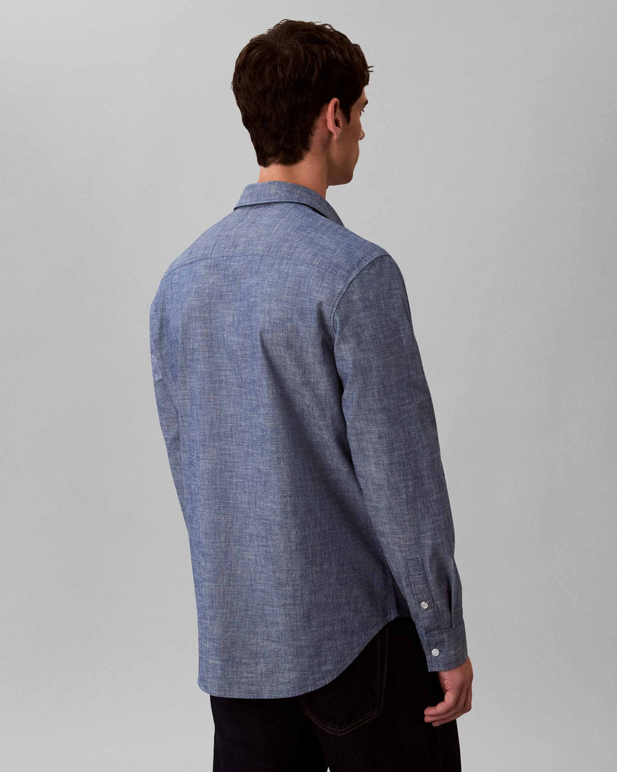 LS CHAMBRAY SHIRT