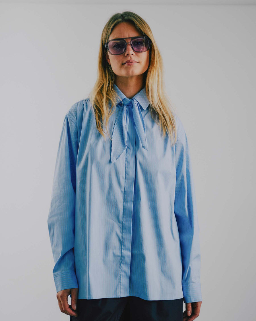 Rachel scarf shirt