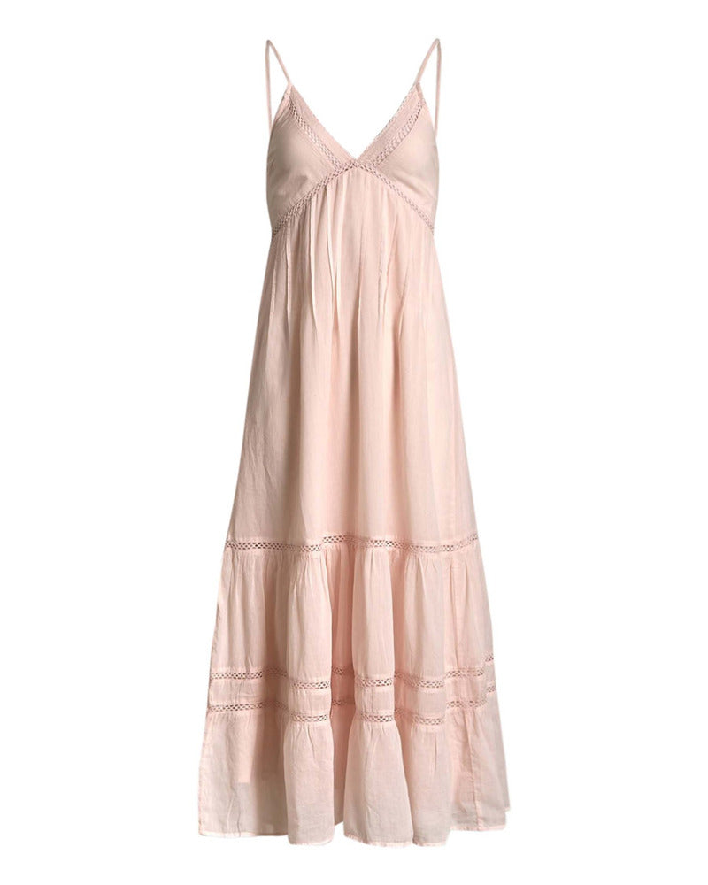 Henley voile dress