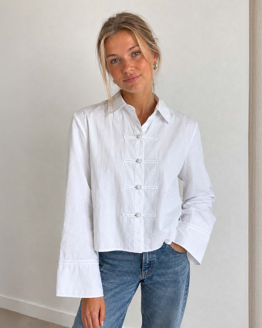 Cami mandarin shirt
