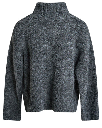 Nona fluffy highneck knitThumbnail 