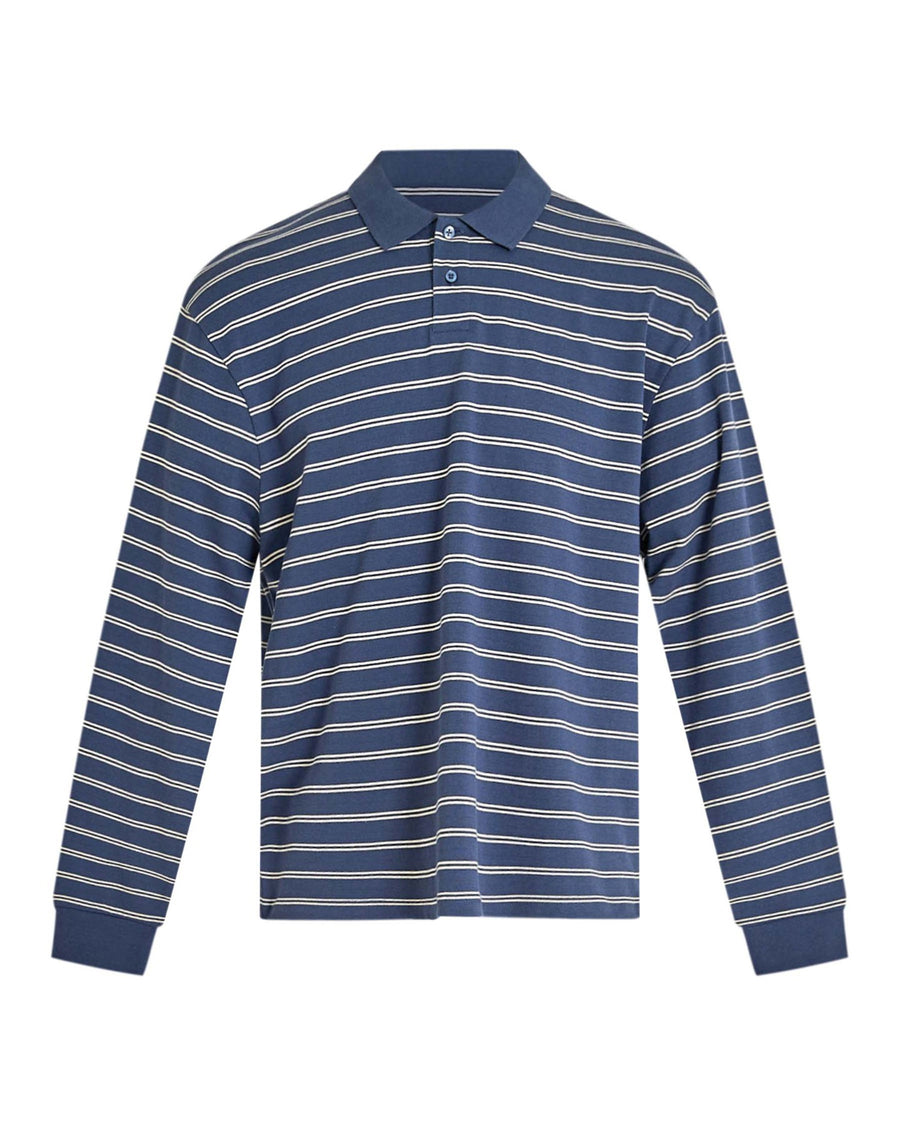 Striped Ls Polo