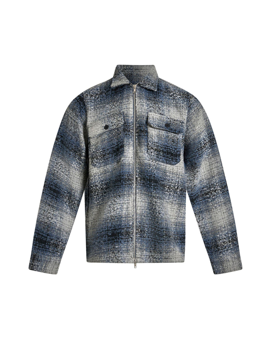 Razor Zip Check Overshirt