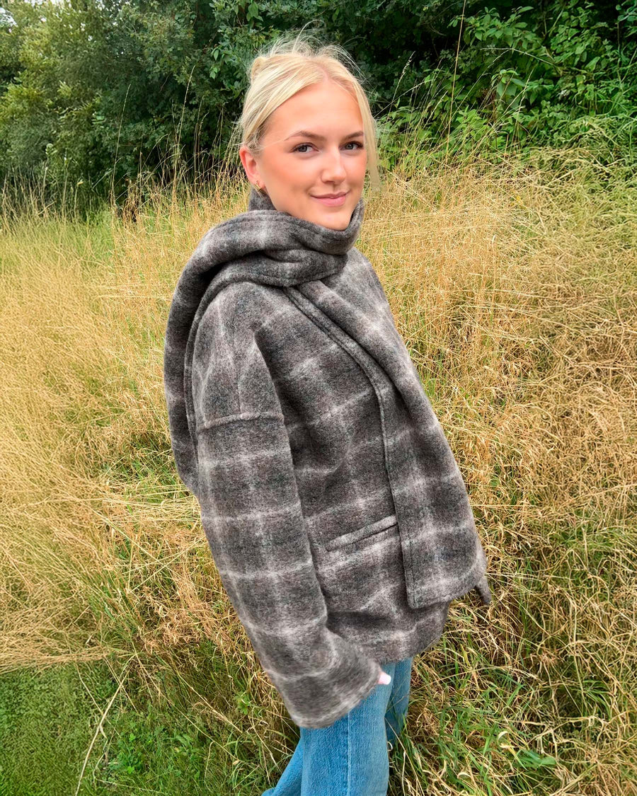 OBJMAISE SCARF JACKET