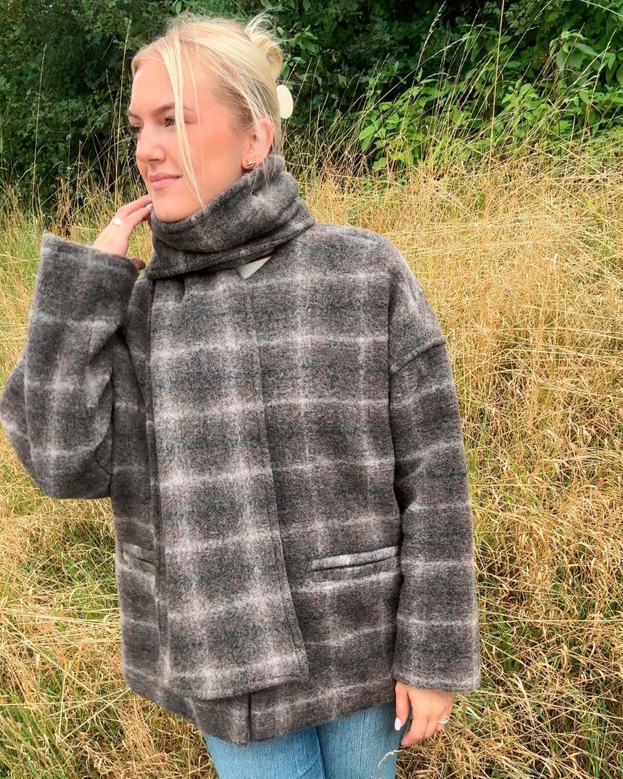 OBJMAISE SCARF JACKET