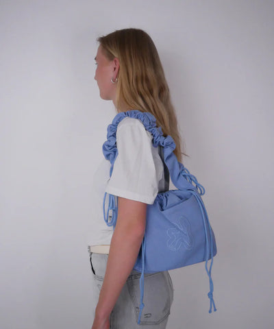 Ruffle blue shopperThumbnail 