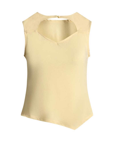 OBJLINA S/L CUT OUT O-NECK TOPThumbnail 