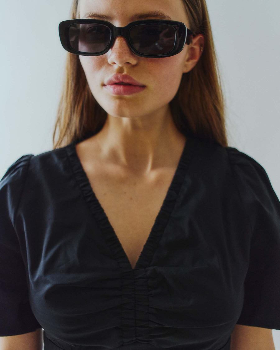 Paulie poplin dress