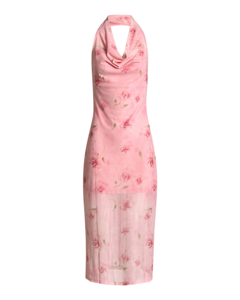 Pursofia waterfall dress