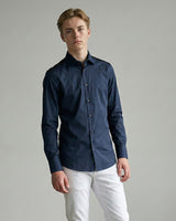 Poplin stretch shirt