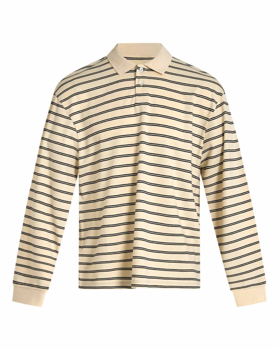 Striped Ls Polo