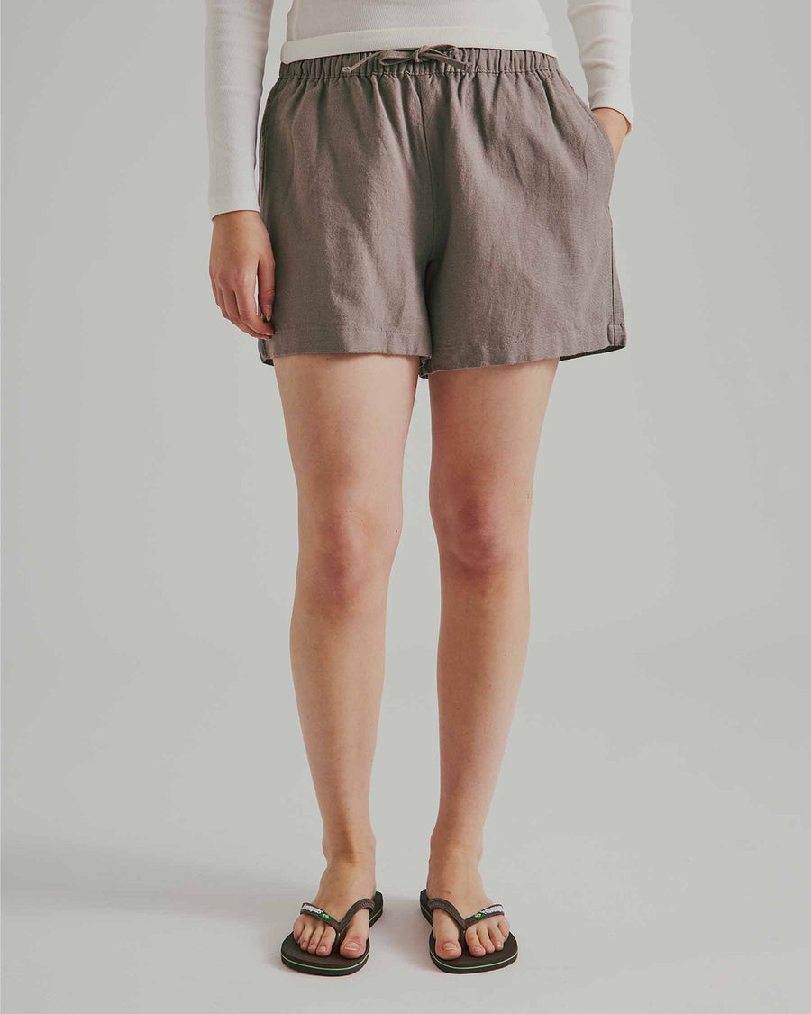 Purmathilda linen shorts