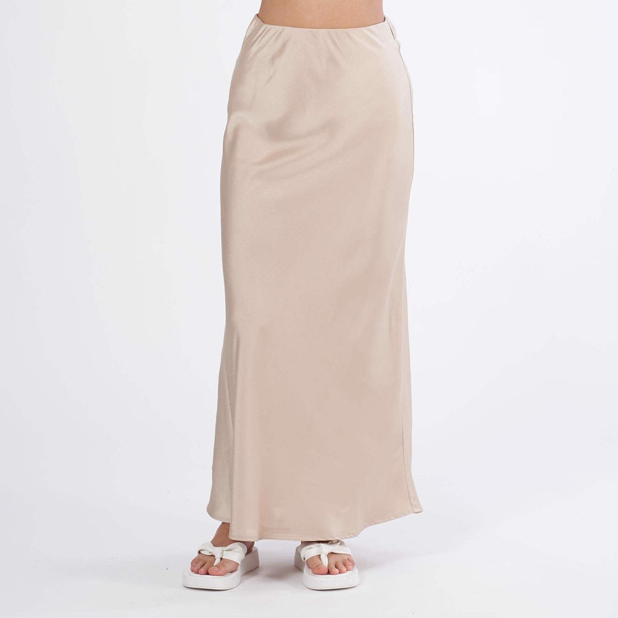 Valery satin skirt