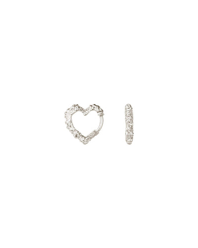Mini Heart Crush HoopsThumbnail 
