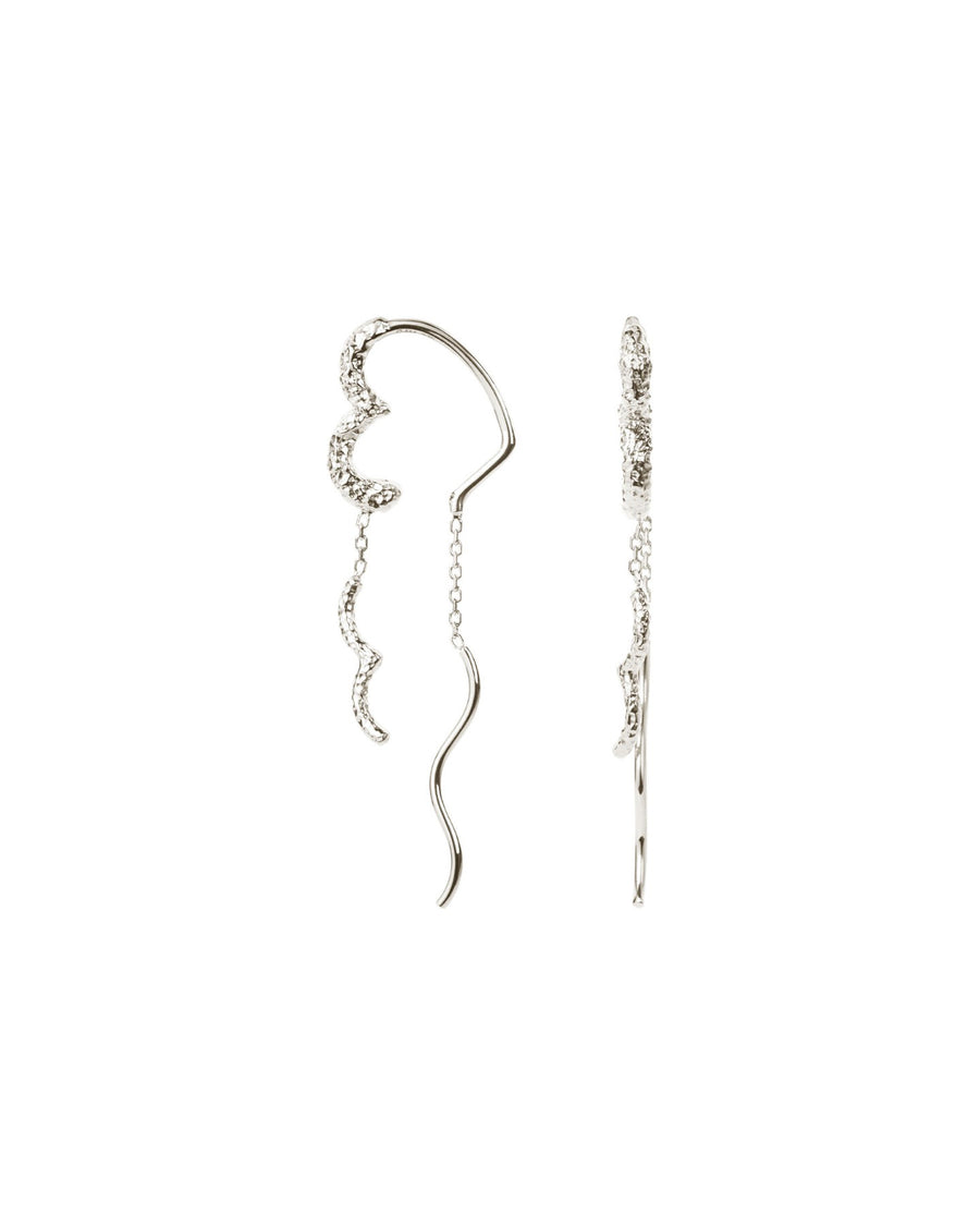 Wavy Sparkly Heart Earlines