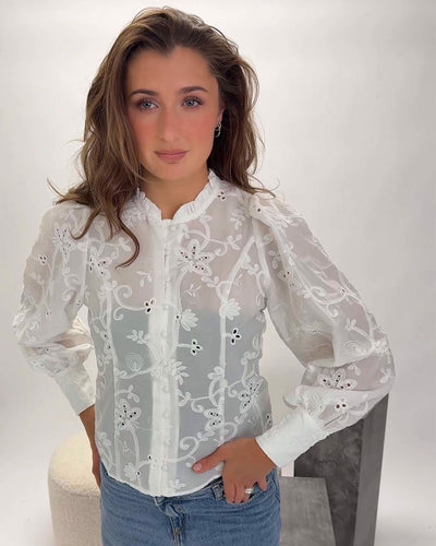 Lunina embroidery blouseThumbnail 