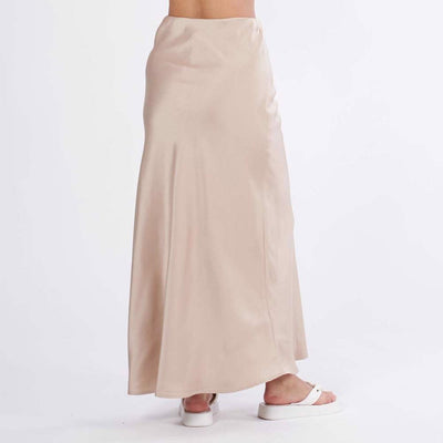 Valery satin skirtThumbnail 