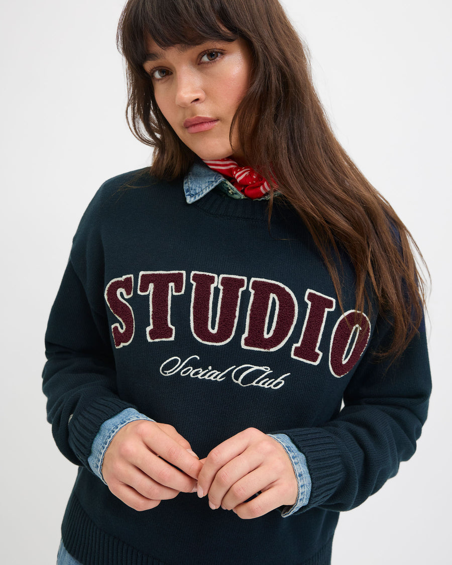 JXBROOK CREW NECK KNIT
