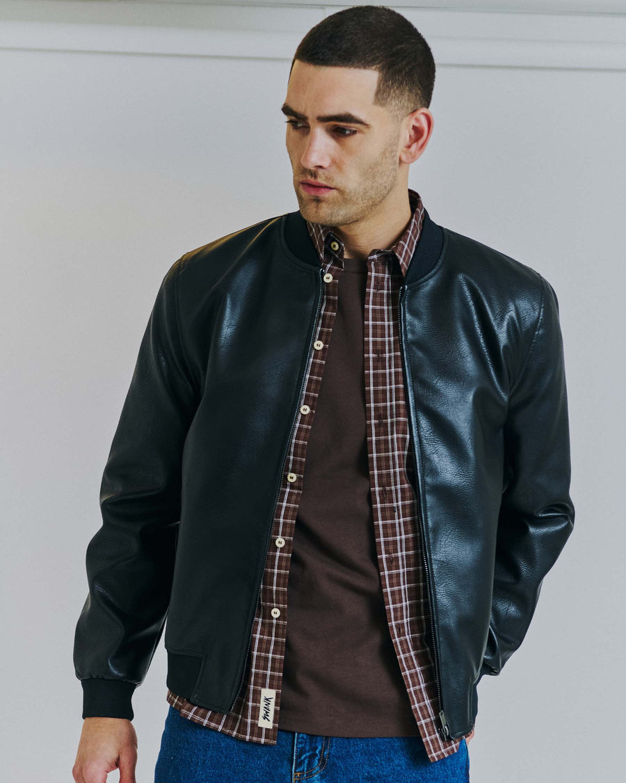 Benji faux bomber jacket