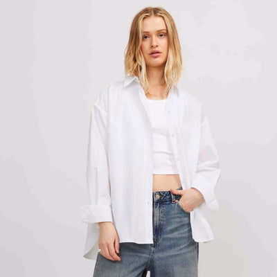 JXJAMIE RELAXED POPLIN SHIRTThumbnail 
