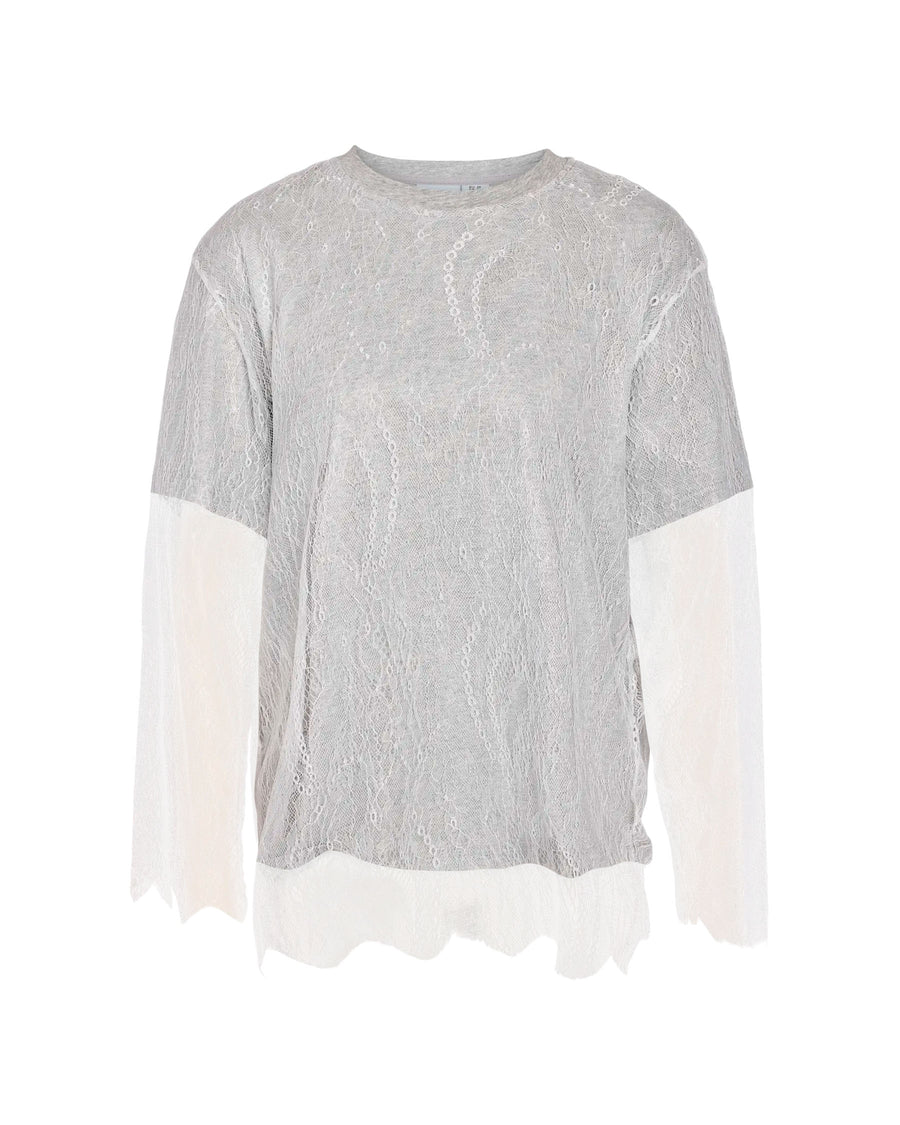 NMBIANKA L/S DOUBLE LAYER TEE