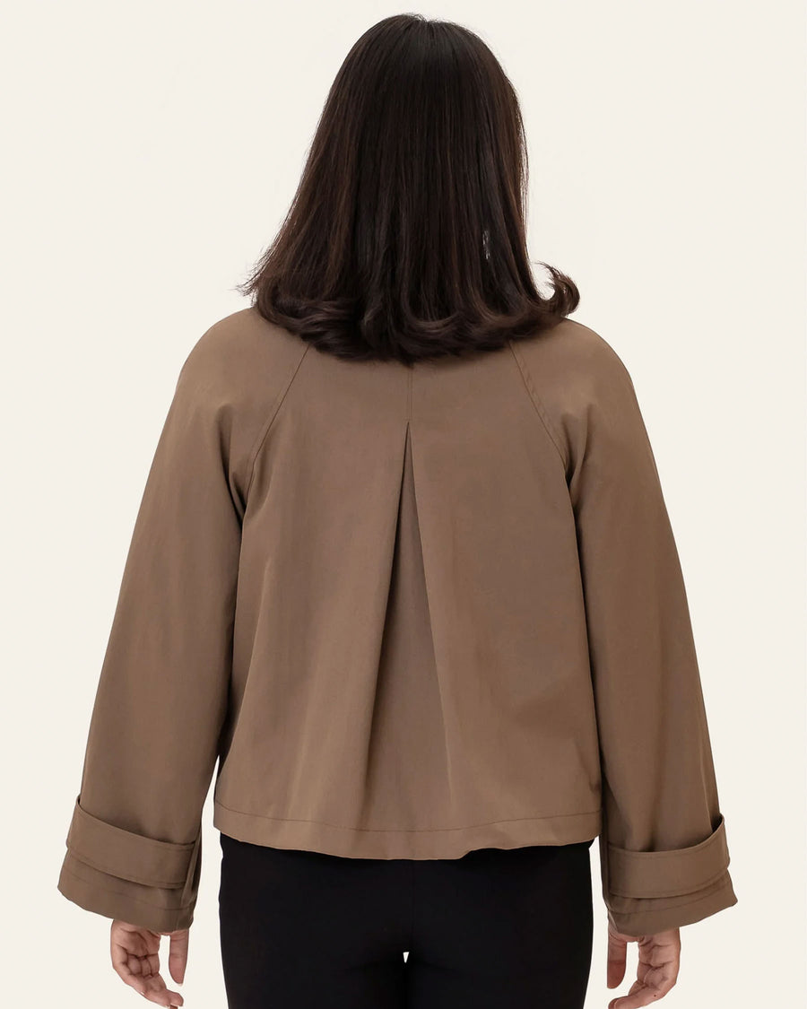 Avaic short trenchcoat