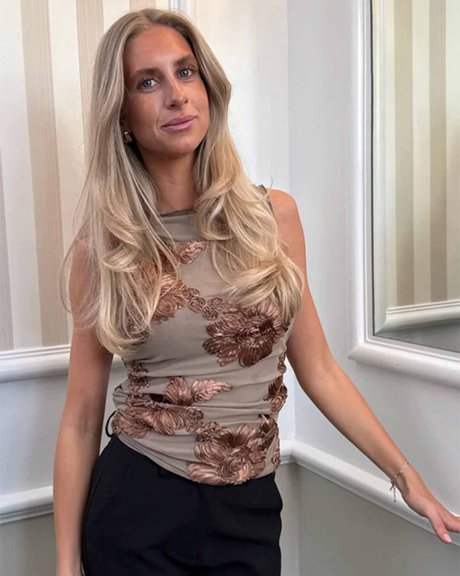Miraic mesh top