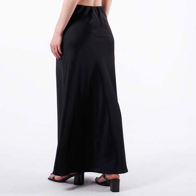 Valery satin skirtThumbnail 