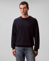 EU LS COTTON RELAXED CREWNK