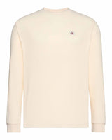LS WAFFLE BADGE CREWNK TEE