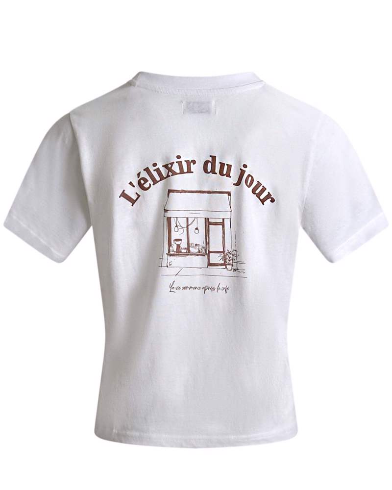 Sabine SS Printed Tee