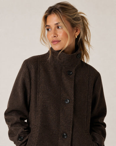 Gislyn check coatThumbnail 