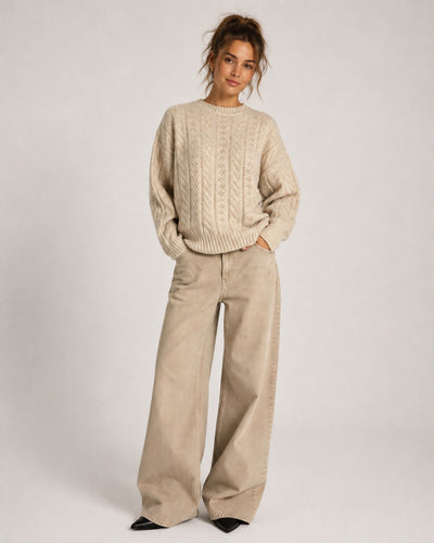 Petale cable knit blouseThumbnail 