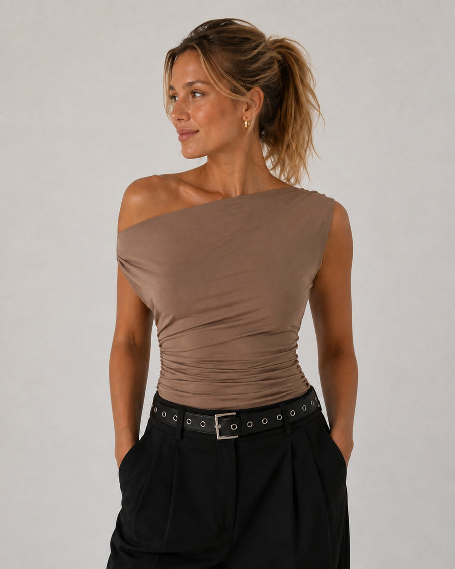 Signe one shoulder