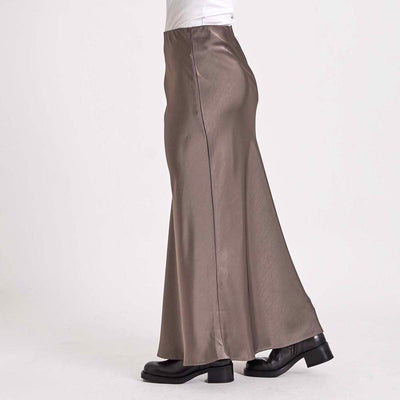 Valery satin skirtThumbnail 