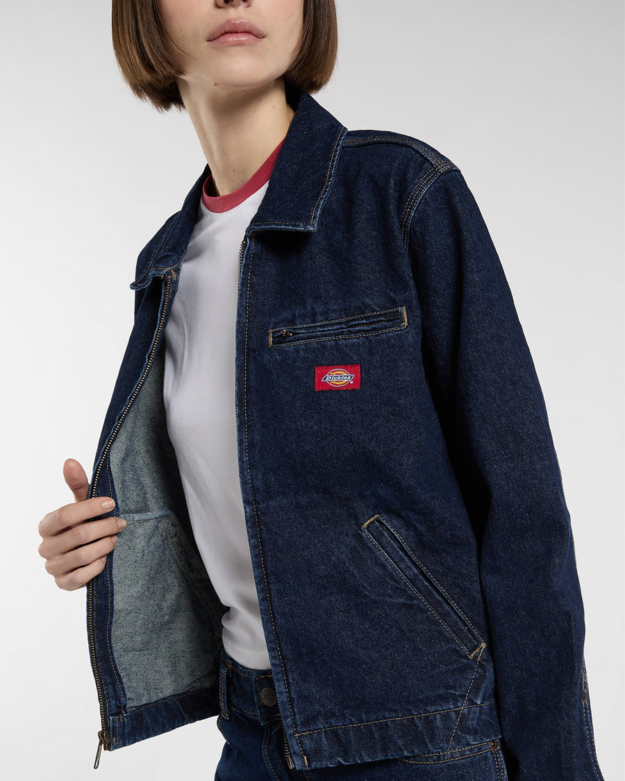 DENIM PAINTER JACKET W