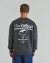 Printed Boxy Crew