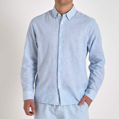 Mario linen Shirt LSThumbnail 