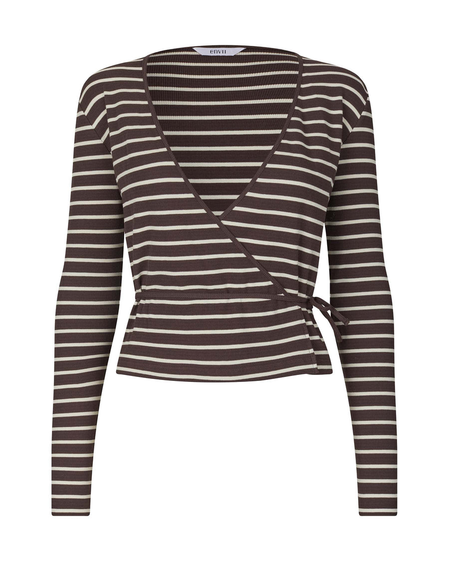 ENALLY LS V-N TEE