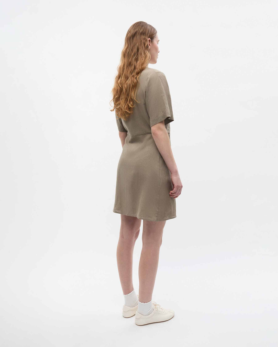ENMARTINA SS WRAP DRESS