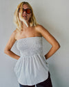 Fie smock dot top