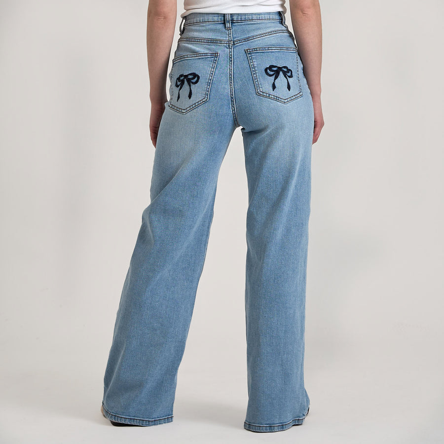Owi bow jeans