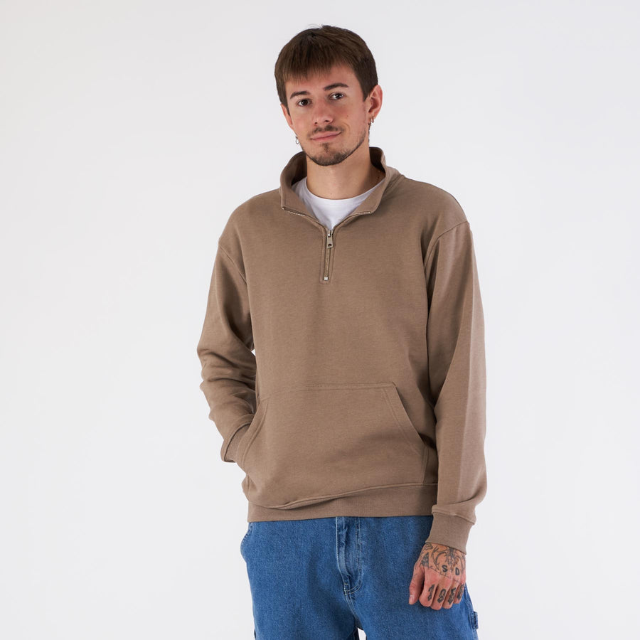 Basic half zip