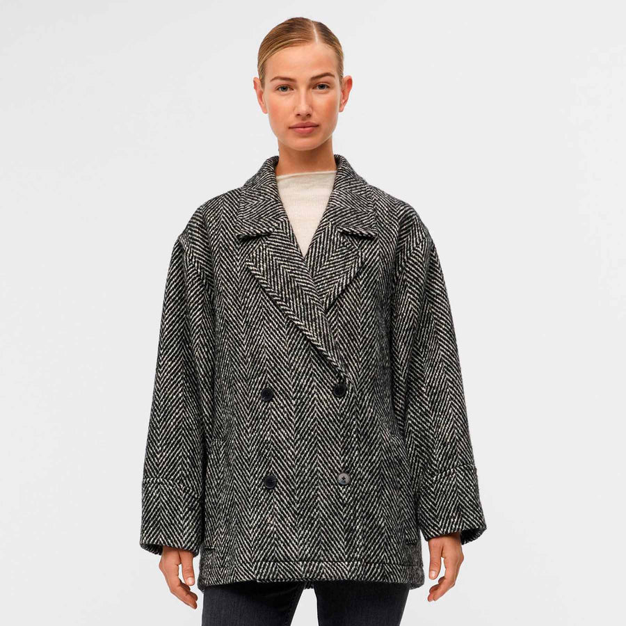 Objnilla oversize wool jacket